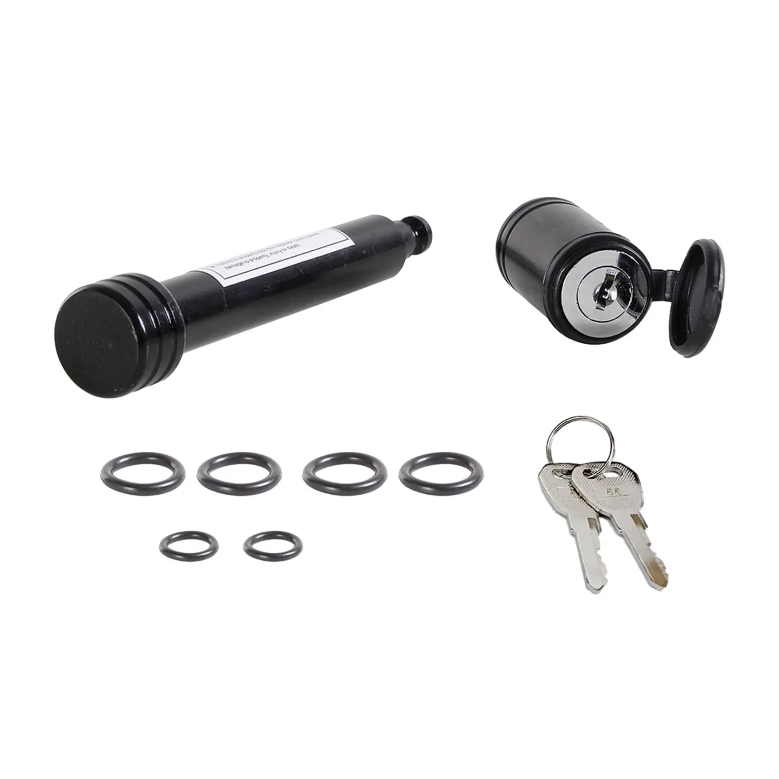 

Trailer Pin Locks Fits 2" Receiver Tubes Antitheft Towing Hitch Receiver Lock