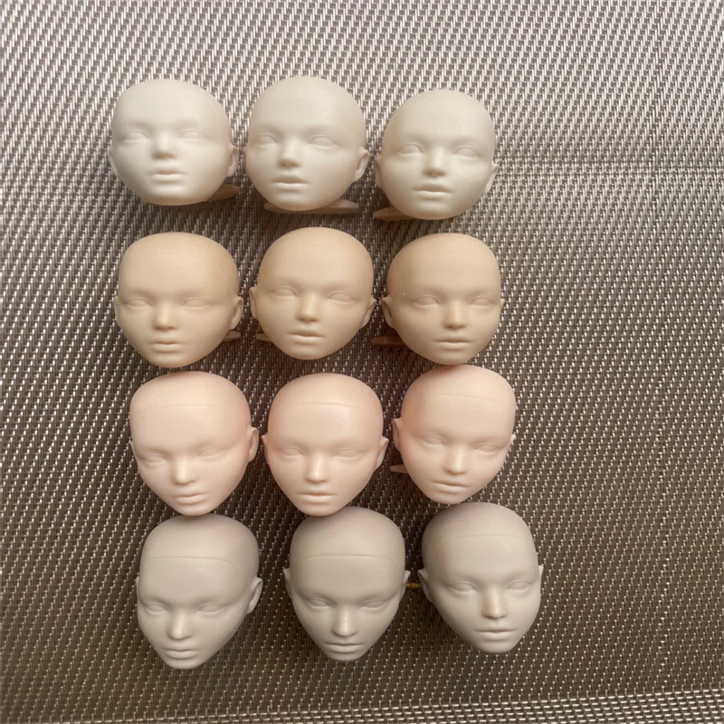 

Новая кукла MENGF, лысая голова, без макияжа, голова лица, белая, синяя, зеленая, бежевая, коричневая, кофейная, супербелая кожа, кукла, головы, детали для рукоделия