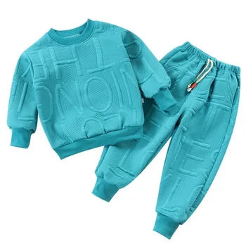 Kids 2-Piece Tracksuit – Boys & Girls Casual Sports Set 1
