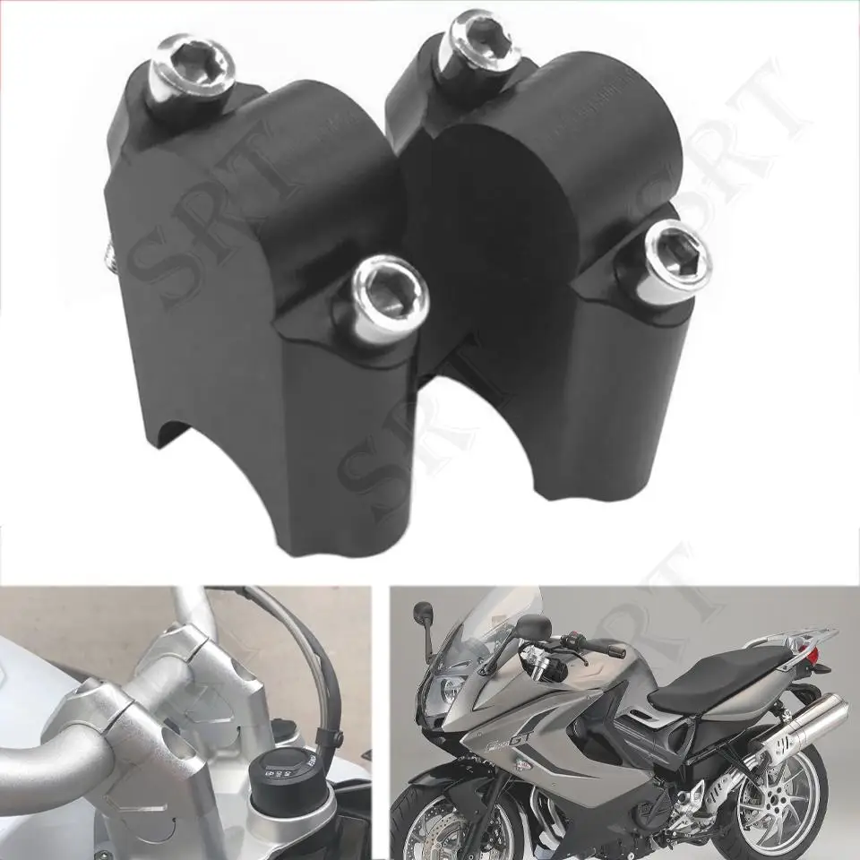 

Fit For BMW F 800 GT F800 GS Motorcycle Accessories 28MM Handlebar Riser Mount Clamp heightening block F800GT F800GS 2009-2017