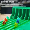 Horse Race Board Game Electronic Desktop Game Battery Powered Horse Racing Machine Set Interactive Family Party Toy 4