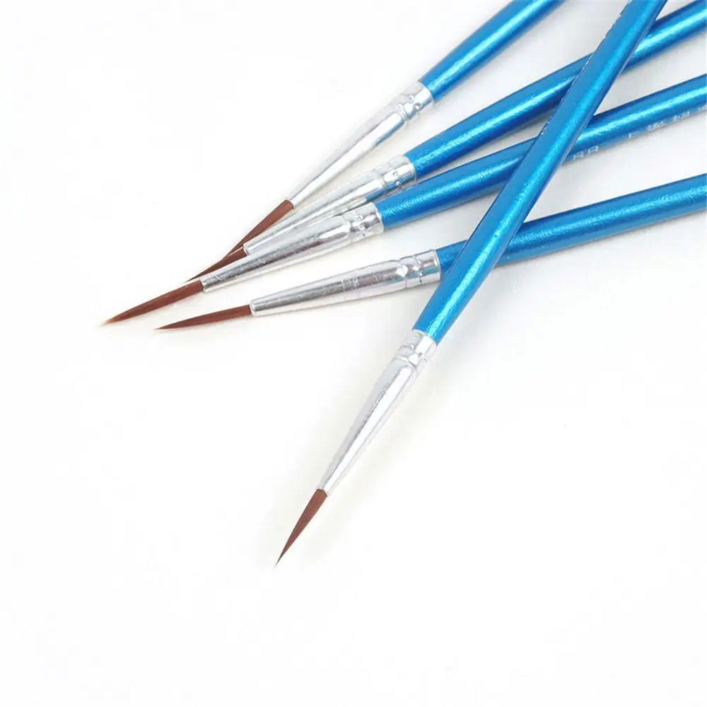 10 Pcs/Lot Point Line Drawing Pen Artist Paint Brush Nylon Hair Pen Fine Tip Fondant Cake Decorating