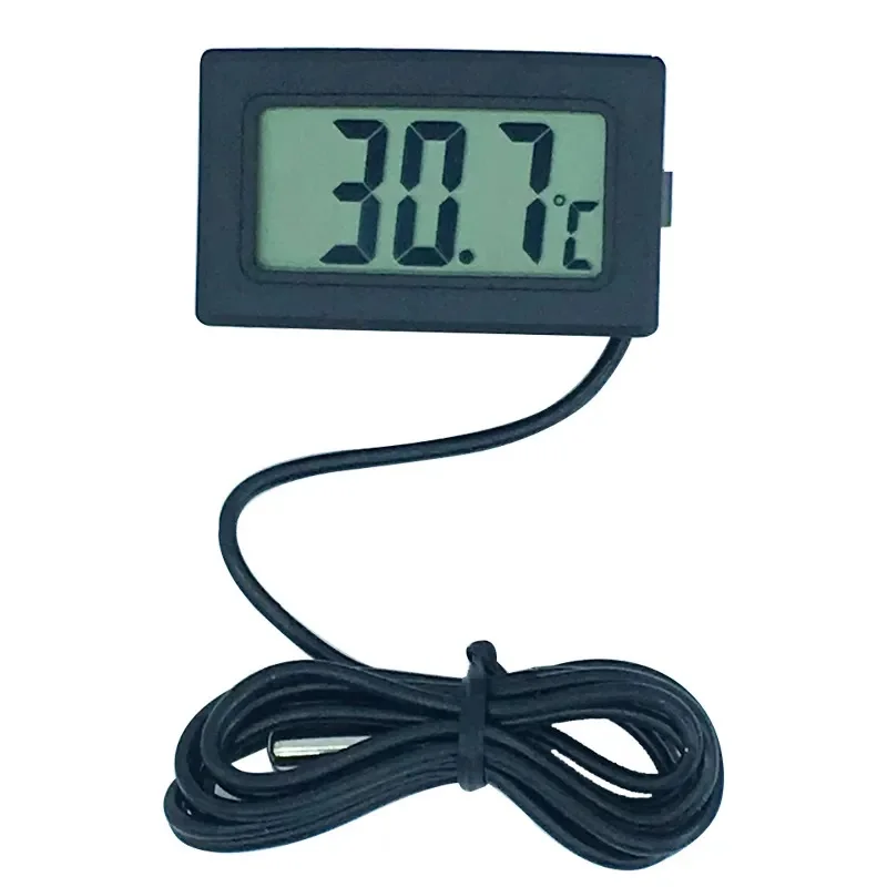 Digital thermometer Electronic digital display thermometer bathtub thermometer refrigerator with temperature waterproof probe