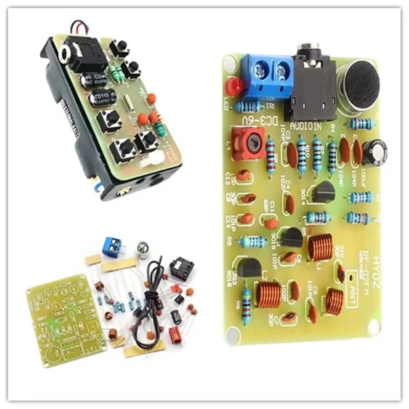 Kit Fai-Da-Te Modulo Ricevitore Radio Stereo Fm Regolabile 76-108Mhz