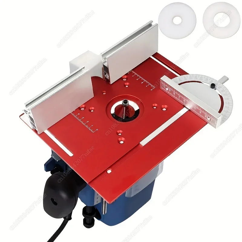 Aluminum Router Table Insert Plate Woodworking Benches Table Saw Milling Flip Plate Multifunctional Trimmer Engraving Machine