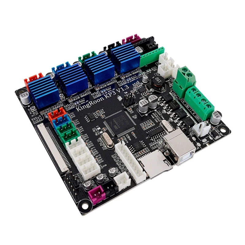 KP3S 3D Printer Motherboard 32Bit ARM Processing Chip Silent Driver TMC2225 Integrated Main Board KingRoon KP3S V1.3