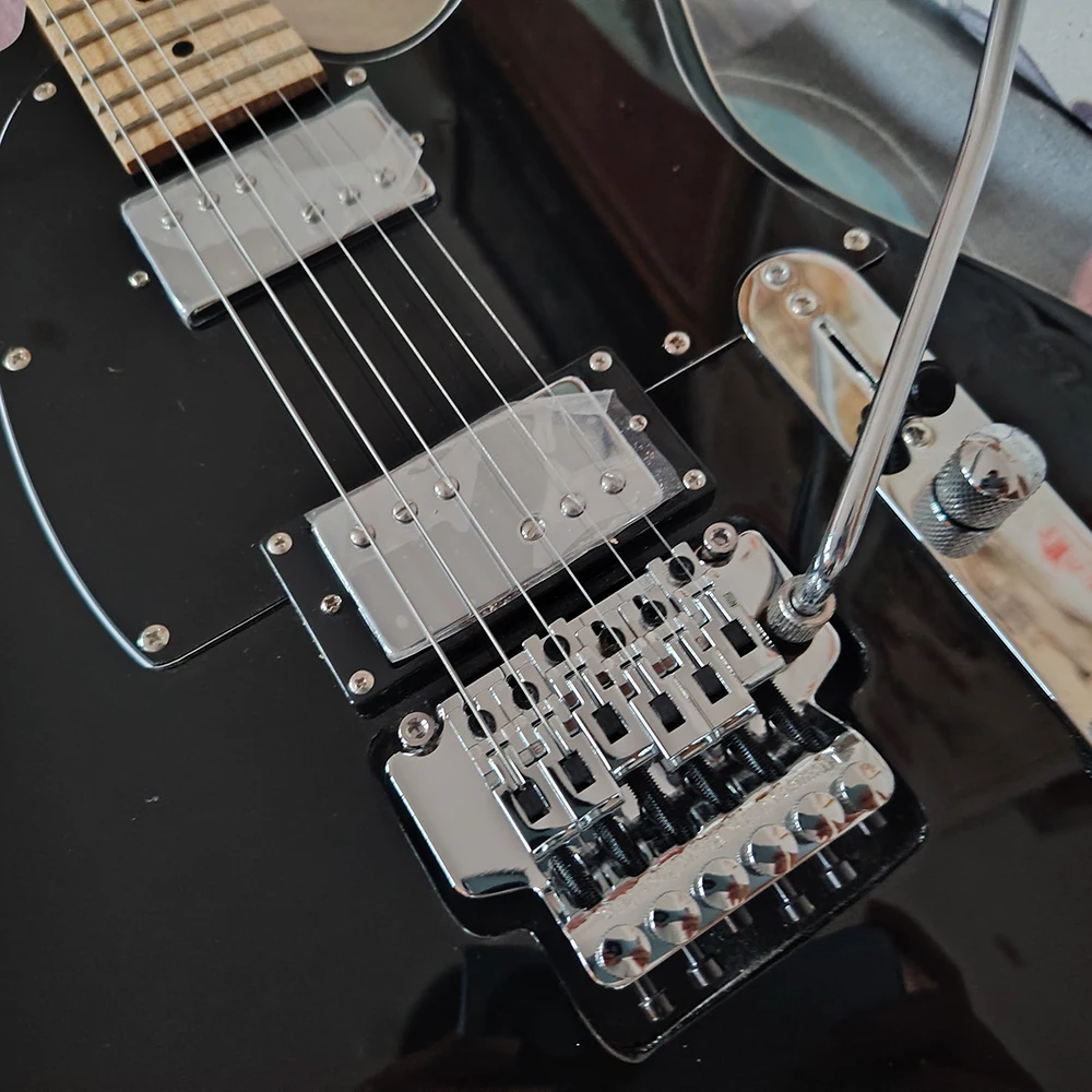 Guitar Tremolo Bridge Black TL Floyd Rose Tremolo Bridge
