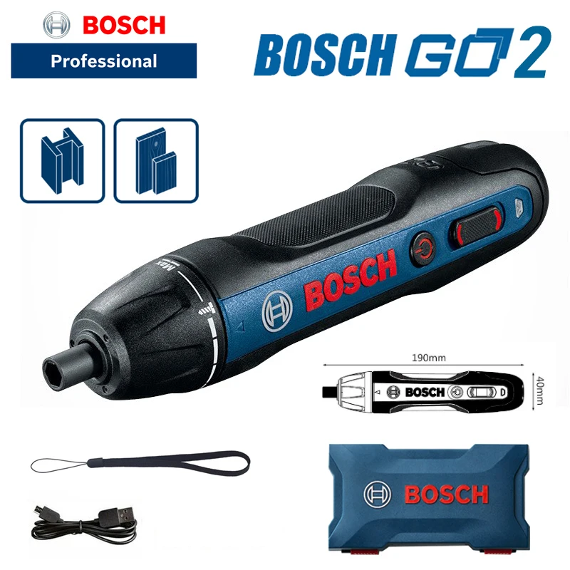 BoschGo2ProfessionalElectricScrewdriverSet36VRechargeable