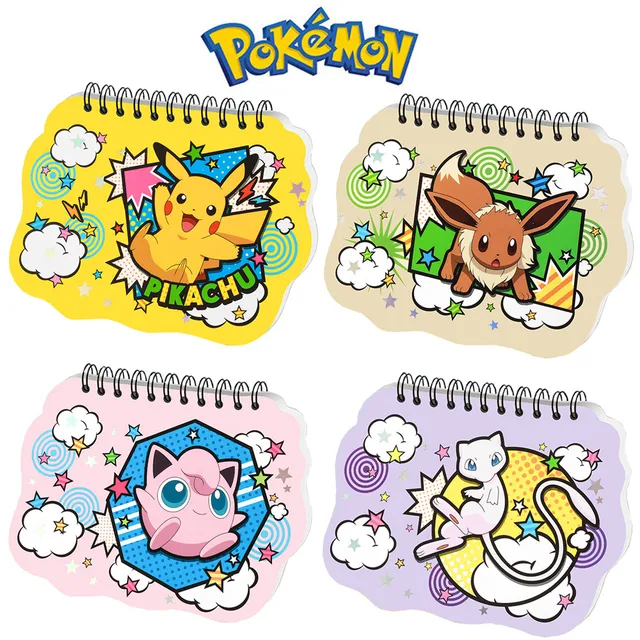 Pokémon de duas cabeçadas Cor Marcação Pen, Eevee Pikachu Highlighter,  Lápis Régua dos desenhos animados, Conjunto de Caderno Estacionário,  Presente do Estudante - AliExpress