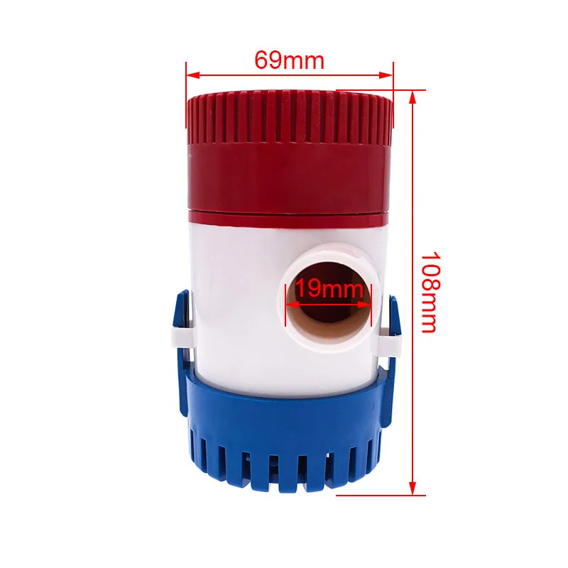 Liquid Transfer Pump Submersible Booster Pump Bilge Pump 12v 24V 1100gph 750gph Water Pump Boat Seaplane Motor Homes Houseboat