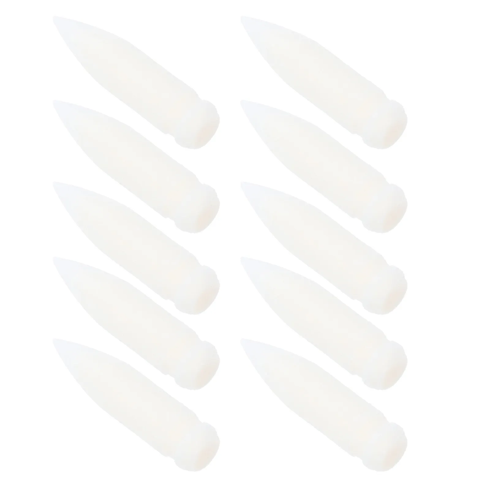 10Pcs 아크릴 마커 파인 팁 교체 포인트 0.4mm 소프트 나일론 펜촉 그림 그리기 스케치 미술 용품 ??영구
