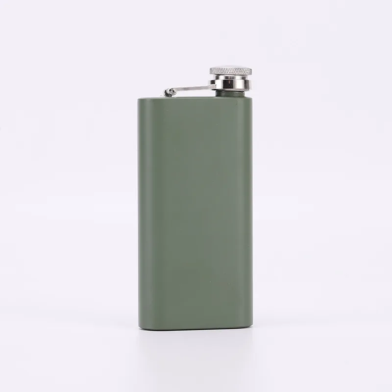 5oz Portable 304 food grade Square Flagon Whiskey Vodka Wine Pot Hip Flask Set Alcohol Drinking pocket Bottle outdoor camping
