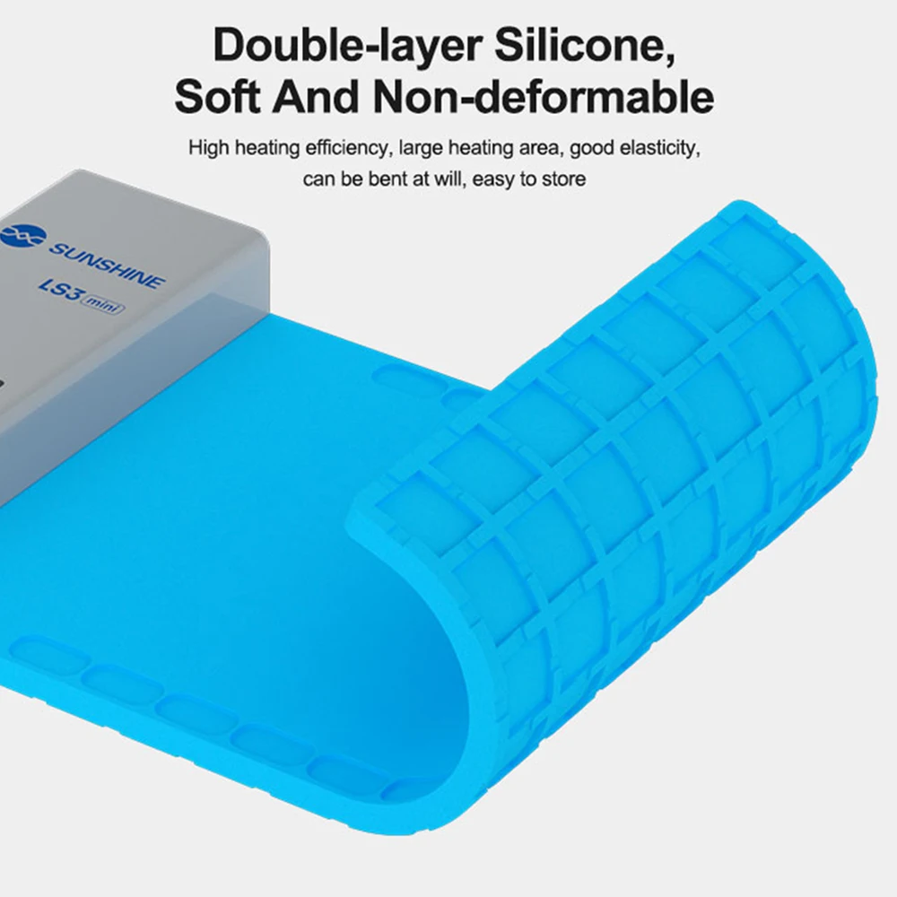 LCD Screen Separator SUNSHINE LS3-Mini Heating Table Separation Pad for Mobile Phone and Tablet Repair Screen Disassembly Tool