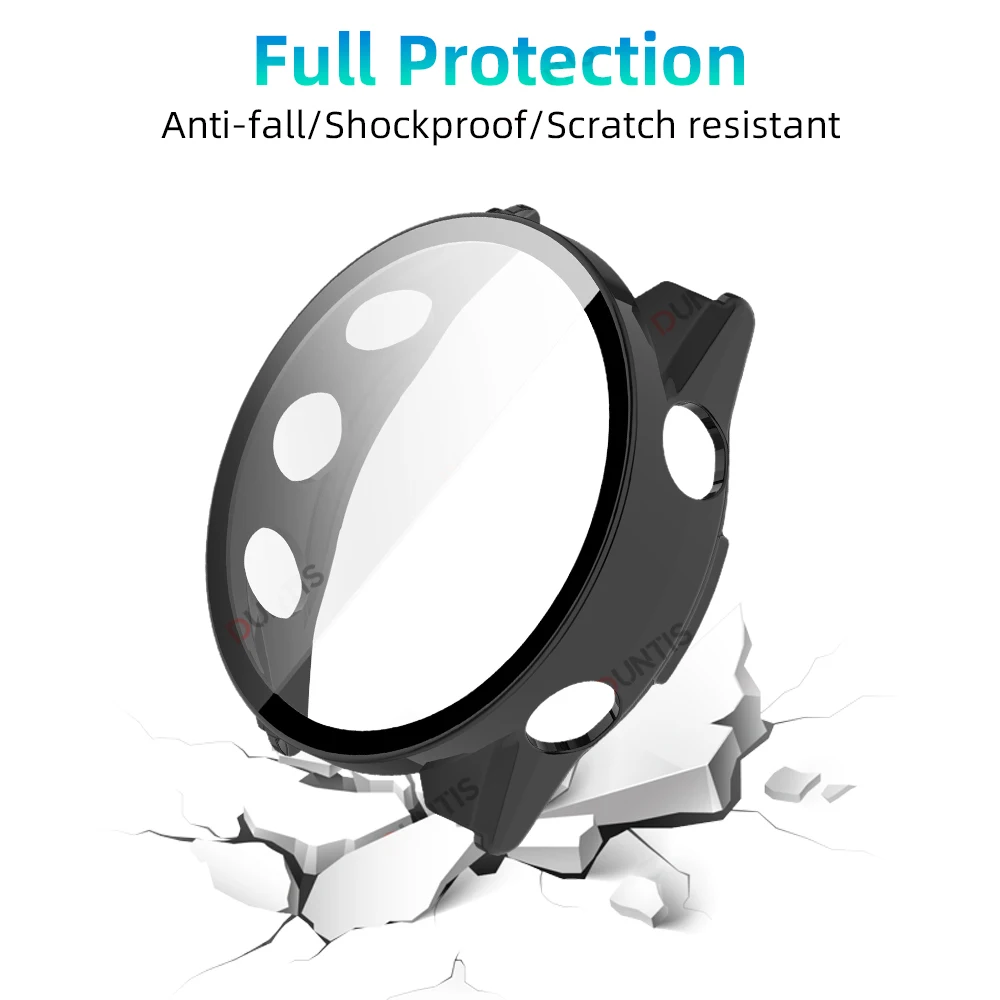 Ultra-HD Tempered Glass Protective Bumper Case