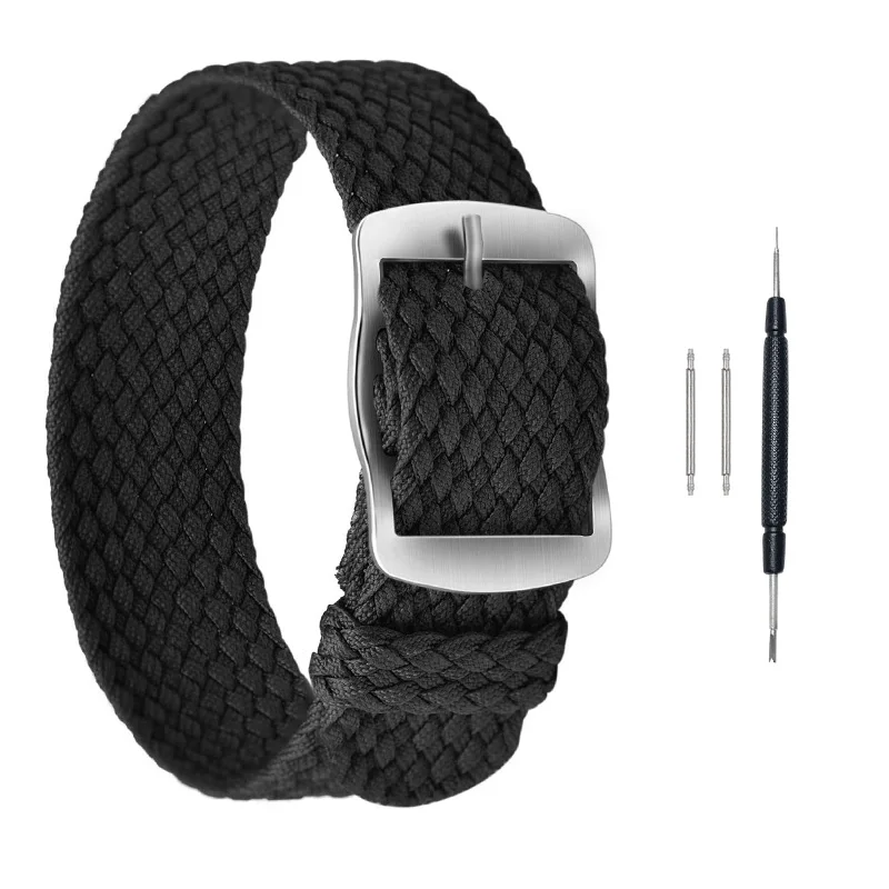 Premium Nylon Watch Strap - Universal Fit, Multiple Sizes Available