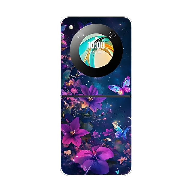 Soft Matte Silicone Back Cover with Fashion Painted Design