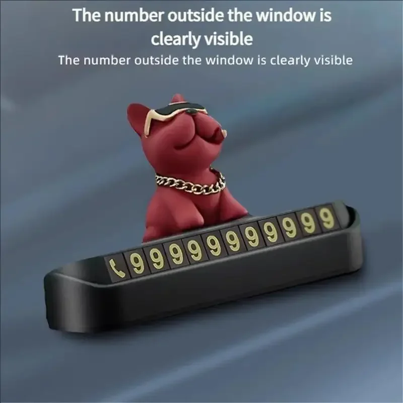 Car Phone Sliding Cover Dog Design