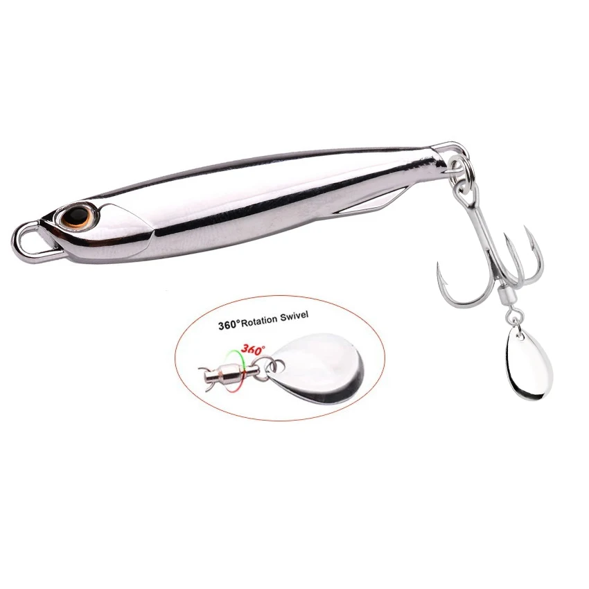 3pc Angel köder Metallguss Jig Dreh löffel 40 g30g20g Shore Casting Jigging Fisch See barsch Angeln Köder künstliche Köder Tackle – Detail 7