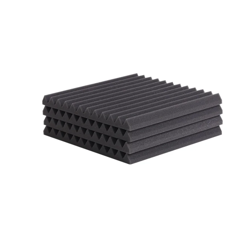1Pcs Car Sound Hot Deadener Triangle Groove Cotton Flame Retardant Bonnet Roof Insulation Deadening Engine Firewall Heat Foam