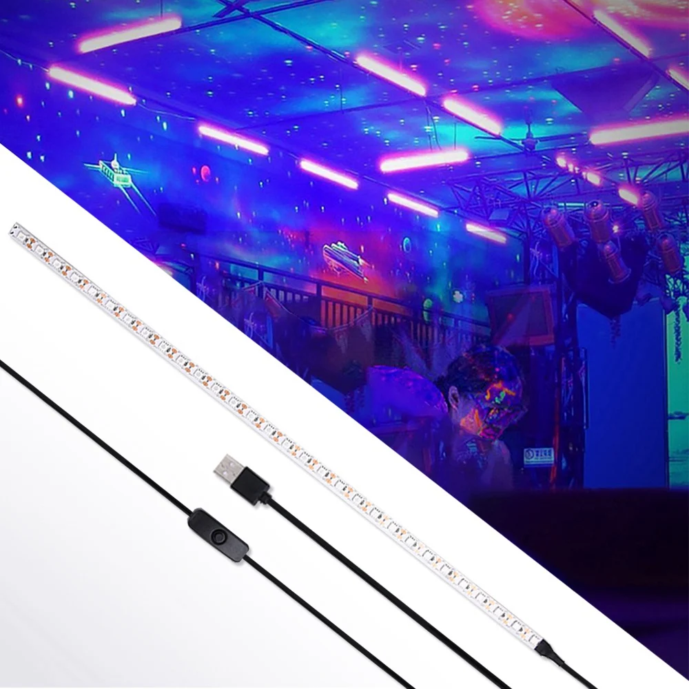 UVC Germicidal Disinfection Light Bar 5V Bactericidal Lamp Mites Light Strips LED Strip 100X1cm
