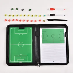 Magnetic Portable Soccer Coaching Tactic Board with Marker Pen and Zipper Case (B - style2)