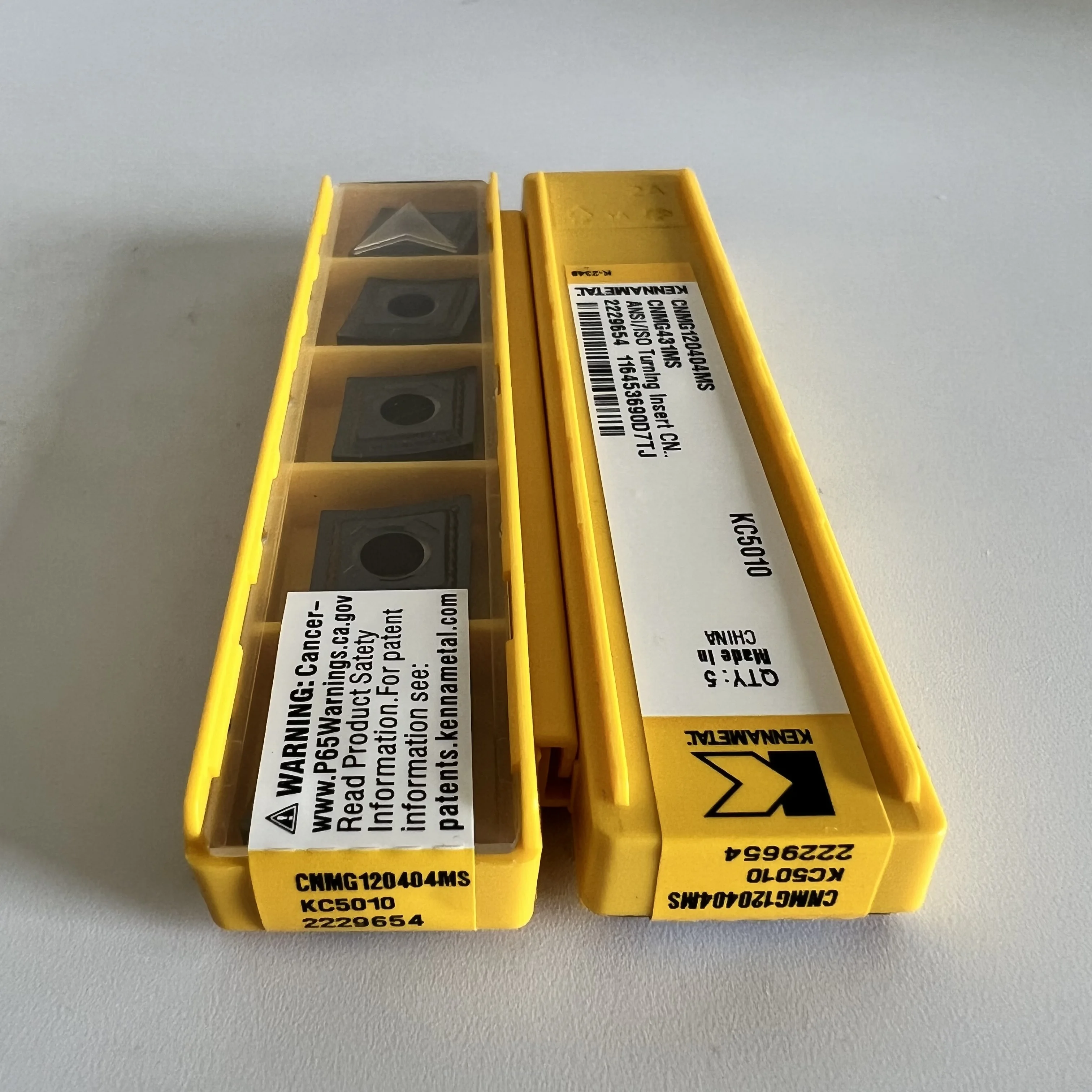 Рисунок 3 - CNMG120404MP KC5010 CNC blade CNMG120404MS