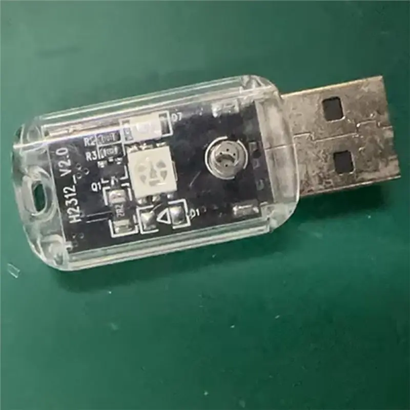 AI 에어컨 컴패니언 호환 스마트 음성 램프 10개 USB 음성 제어 램프 다채로운 야간 조명 기능