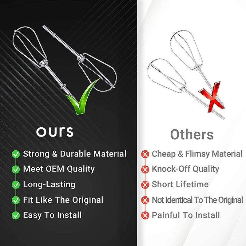 kitchenaid stainless steel turbo beater