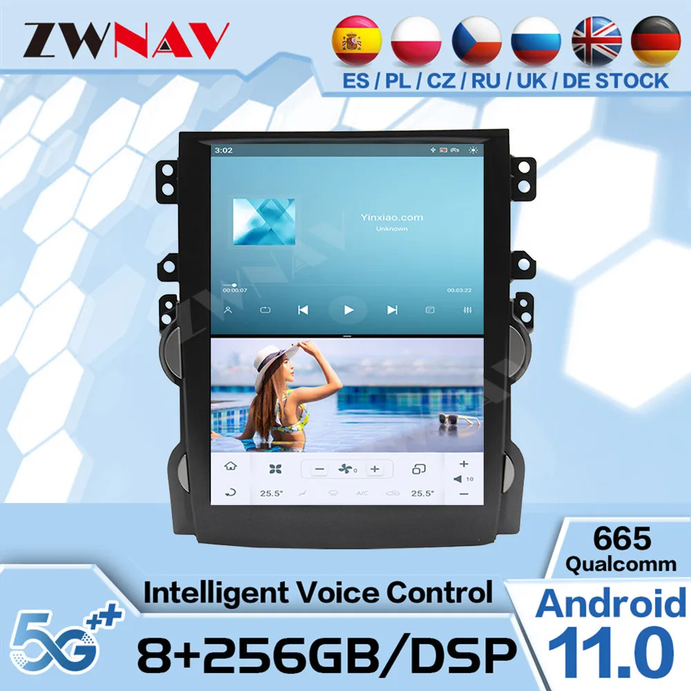 

Мультимедийный плеер Qualcomm Tesla Android 11,0 для Chevrolet Malibu 2013, 2014, 2015, GPS, IPS, навигация, радио, ресивер, обновленное головное устройство