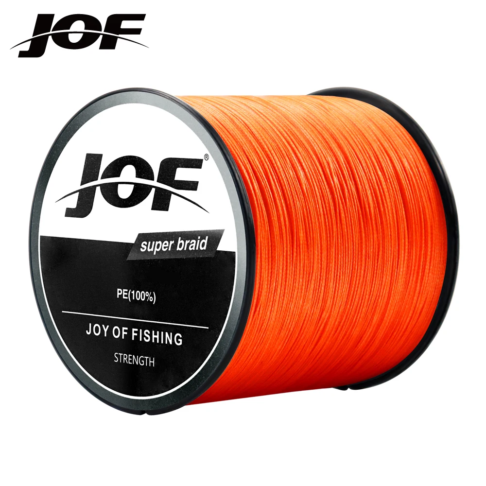 JOF Fishing Line 4 Strand 8 Strand PE Carp Braided Line Peche Sea