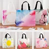 10pcs Non-woven Fabric Portable Bags Clothing Store Shop Color High Grade Packing Bag Women's Wear Gift Fashion Handle Storage 1