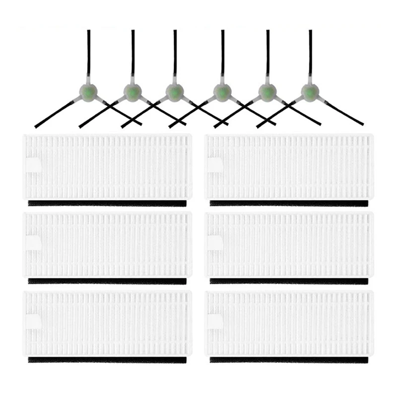 

1 Set Side Brush Hepa Filter For OKP K7 / K8 / L3 / Lefant M201 / T800 / U180 / M501-B / F1 / T700 / M520/M571/M301 Accessories