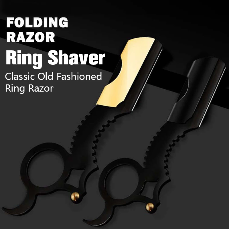 Manual Straight Razor Side Shaver Holder, Beard And Facial Epilator