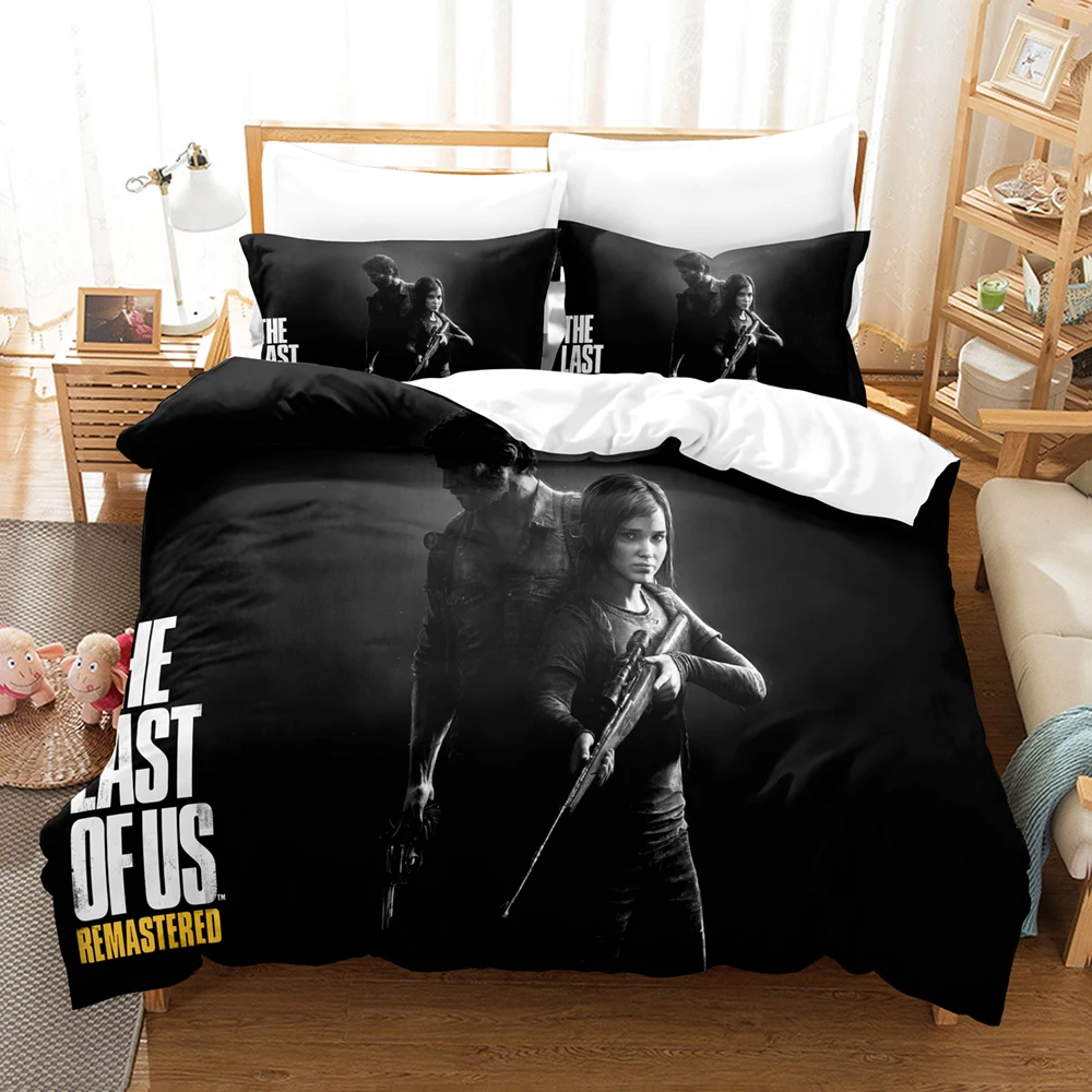 

3D The Last Of Us Bedding Sets Duvet Cover Set With Pillowcase Twin Full Queen King Bedclothes Bed Linen