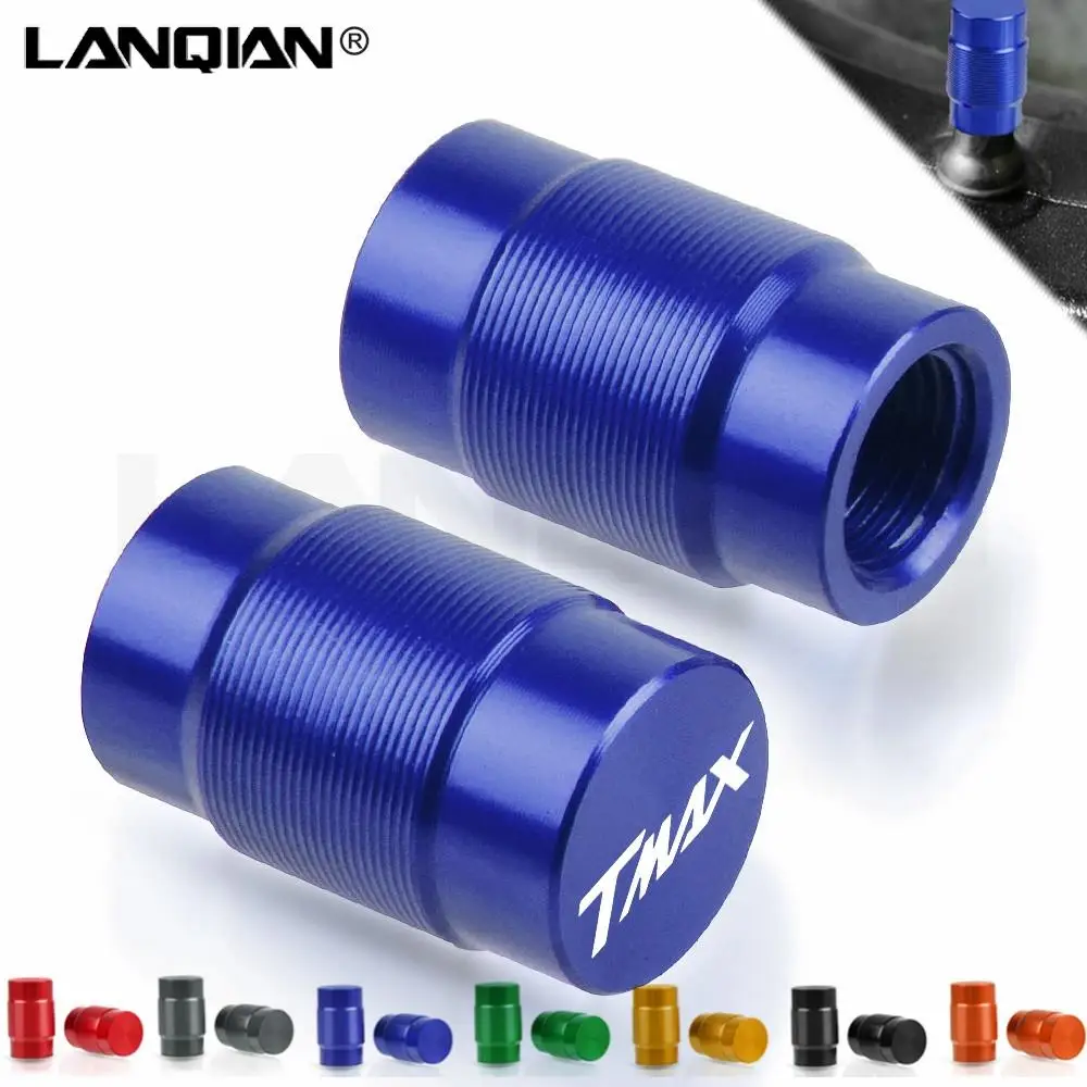 

For Yamaha TMAX 500 530 560 Motorcycle Aluminum Wheel Tire Valve Stem Caps Airtight Covers TMAX 500 530 560 2001-2019 2017 2018