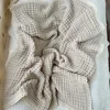 Newborn Baby Bath Towel 6 Layer Gauze Muslin Swaddle Cotton Receive Blankets Swaddling Wrap Lace Langer New Born Diapers Bedding 3
