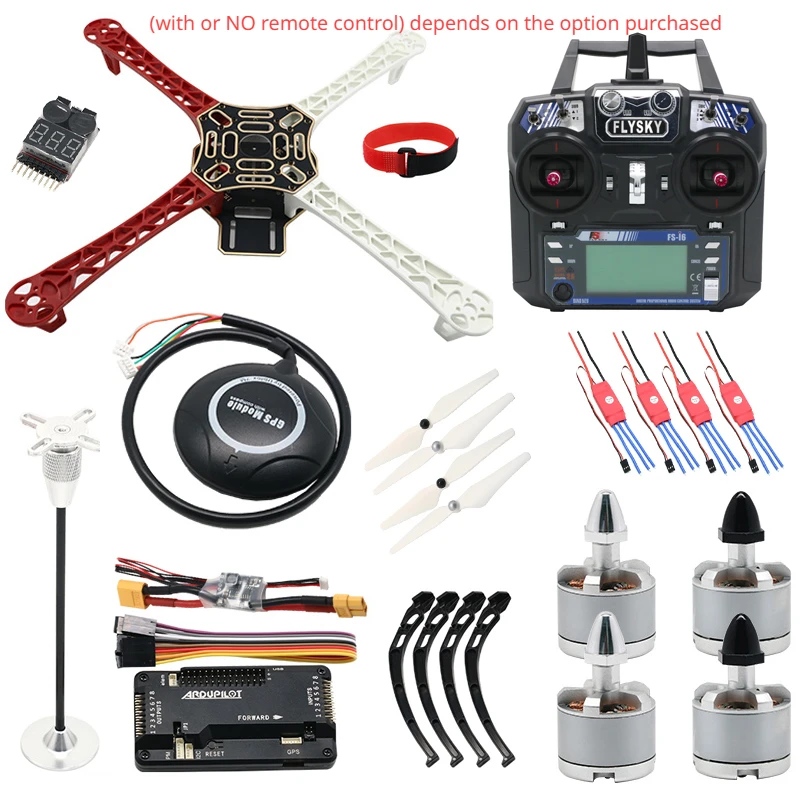 

F450 450mm Quadcopter Frame Kit with APM2.8 Controller board 7M GPS 30A Simonk esc 2212 920kv Flysky FS-i6 TX For Rc Quadcopter