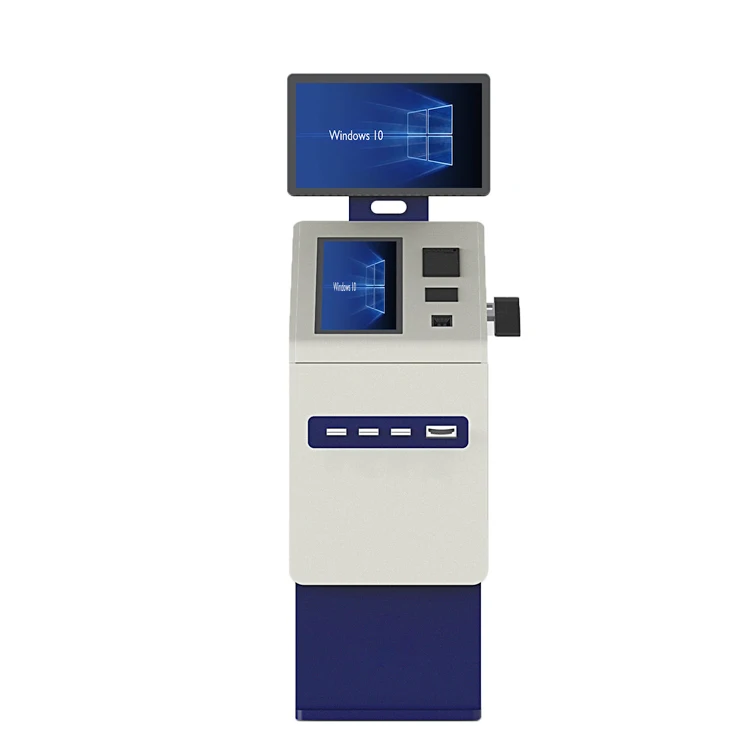 self payment kiosk checkout self kiosk with passport scanner