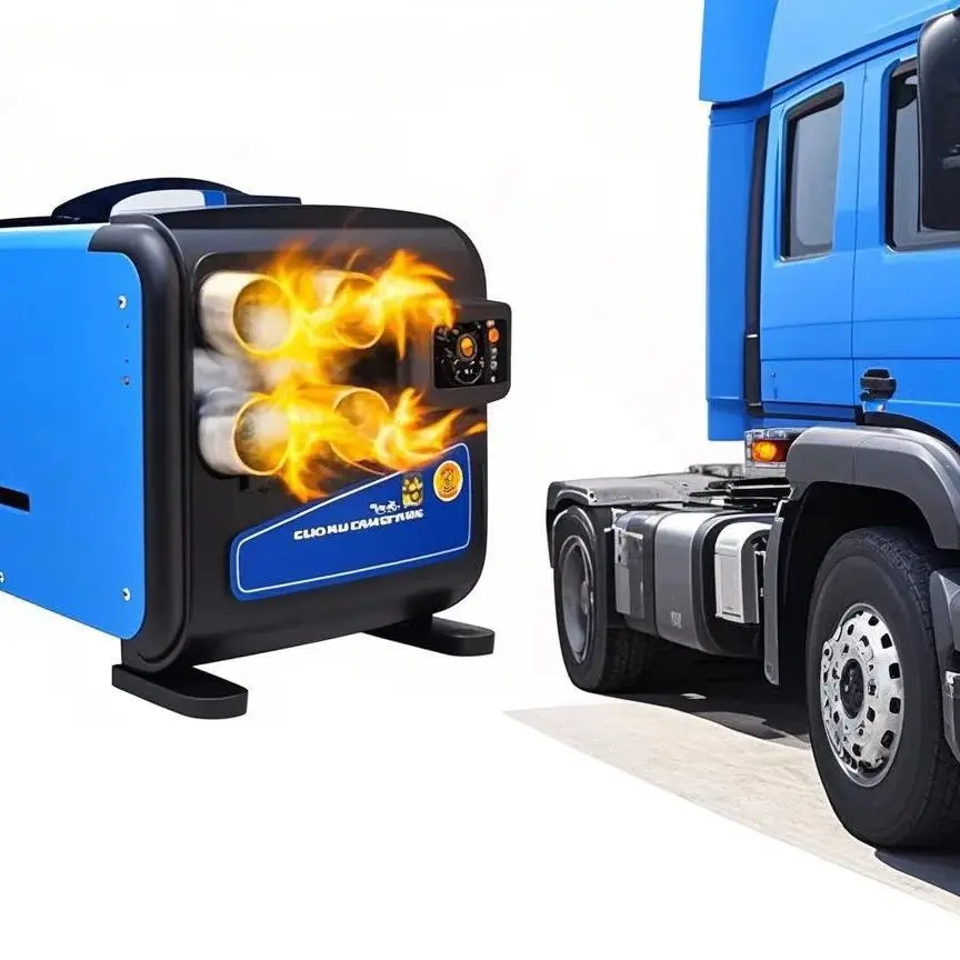 Stationary Heating For Diesel Vehicles, Air Heater With Aluminum ...