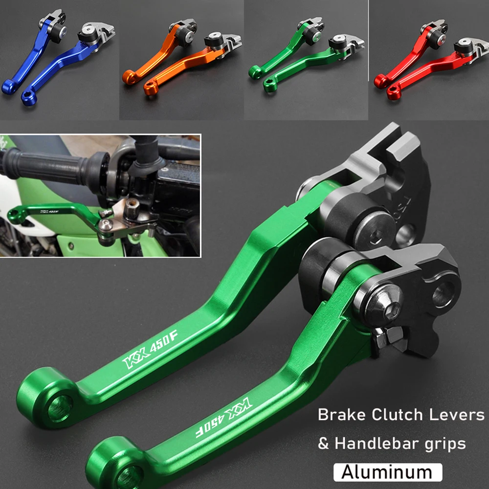 

Dirt pit Bike Motorcycle Pivot Foldable Brake Clutch Levers For Kawasaki KX250F 2005 KX450F KXF 250 450 F 2006-2012 2011 2010 09