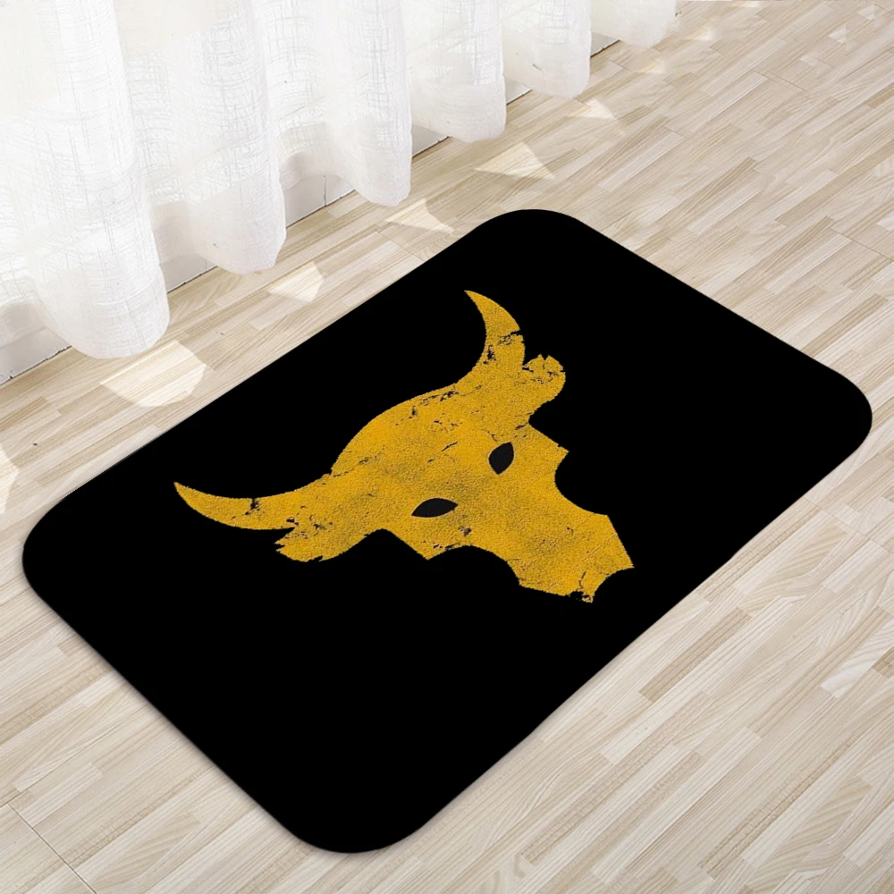 Dwayne Johnson Brahma Bull Tattoo Floor Mats Home Carpet Door Mats - Main Image