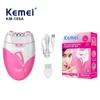 Kemei Lady's Electric Epilator Two Speed Rechargeable Remover Waterproof Portable Women' Shaver for Legs and Bikini Area KM-189A 1