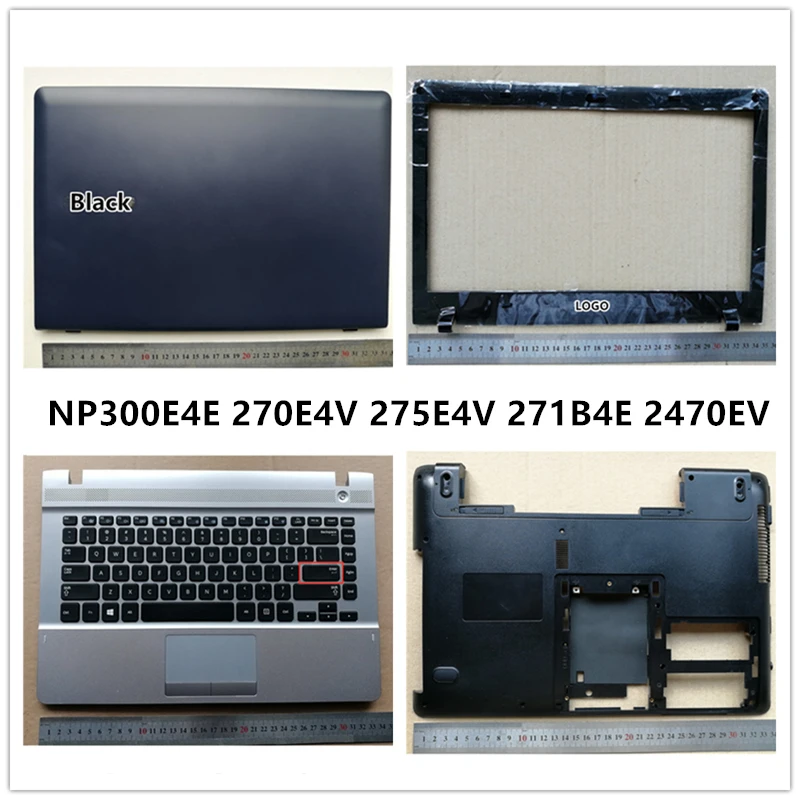 

Новый чехол для ноутбука Samsung NP300E4E 270E4V 275E4V 271B4E 2470EV, верхняя крышка ЖК-дисплея/Передняя панель/Упор для рук/Нижняя крышка