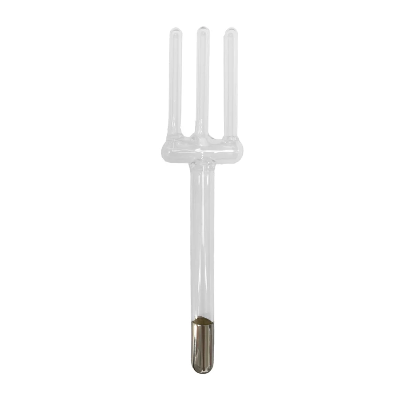High Frequency Facial Wand Replace Handheld Glass Electrodes For Acne HF Skin Therapy Machine Attachments Nozzle 6