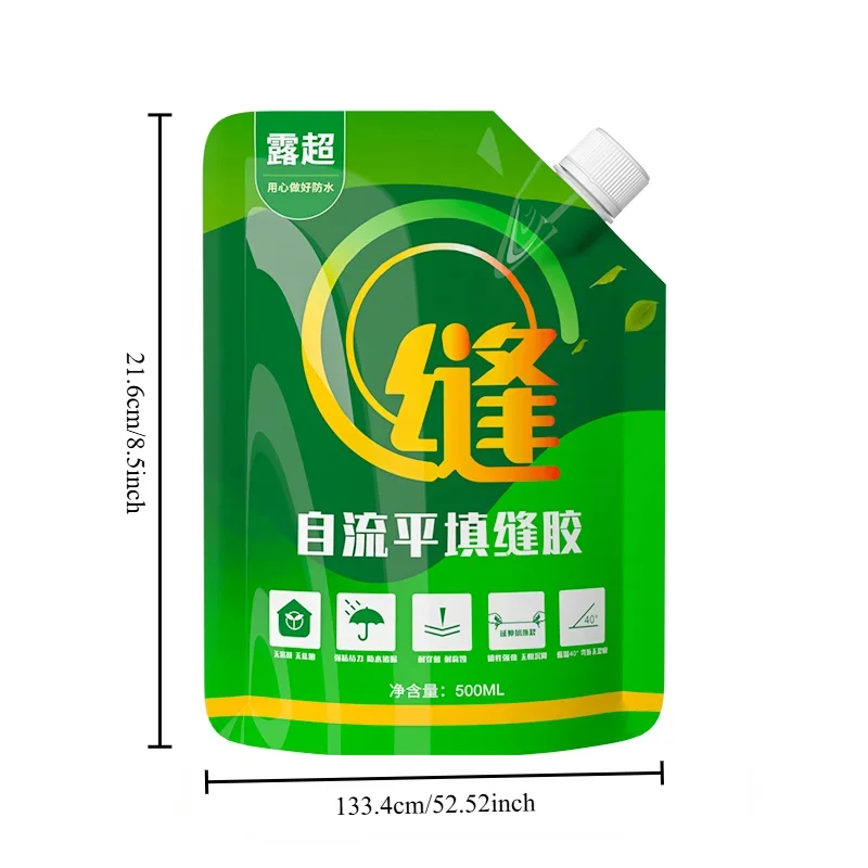 Waterproof sealant sealant paste 1 PC self-levelling crack filling agent cement joint filling glue concrete repair sealant crack repair sealant roof waterproof