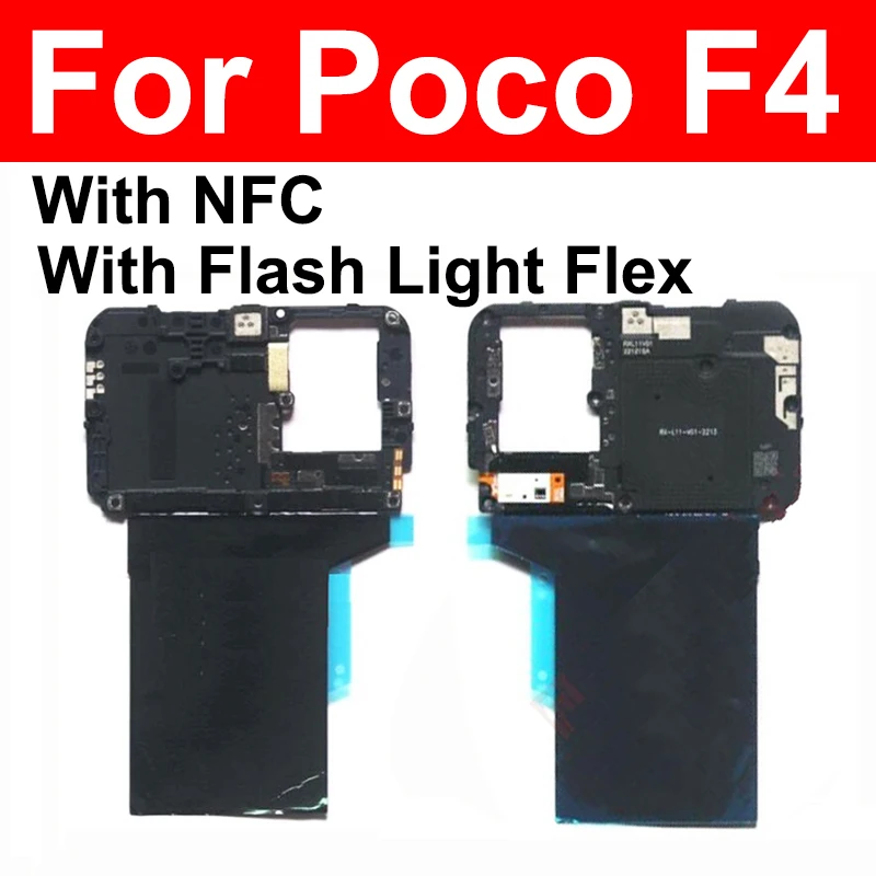 Фото Крышка материнской платы антенны для Xiaomi Pocophone POCO F3 GT F4 F4 GT, крышка материнской платы с сигналом, задняя рамка, корпус основной платы №4