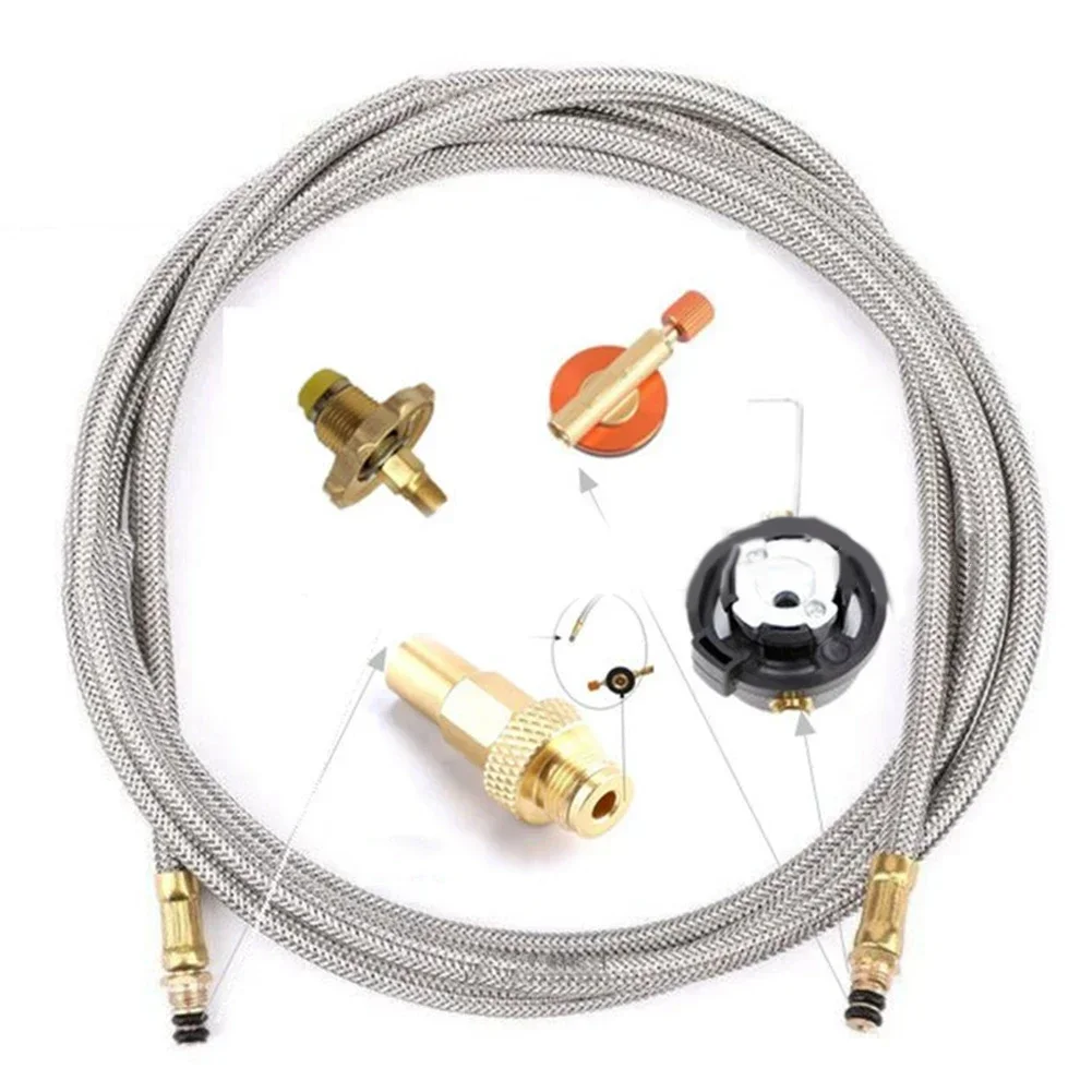 Wear Resistant Extension Tube Braided Tube Extension Hose Gas Tank Lightweight Outdoor Camping Stove Small