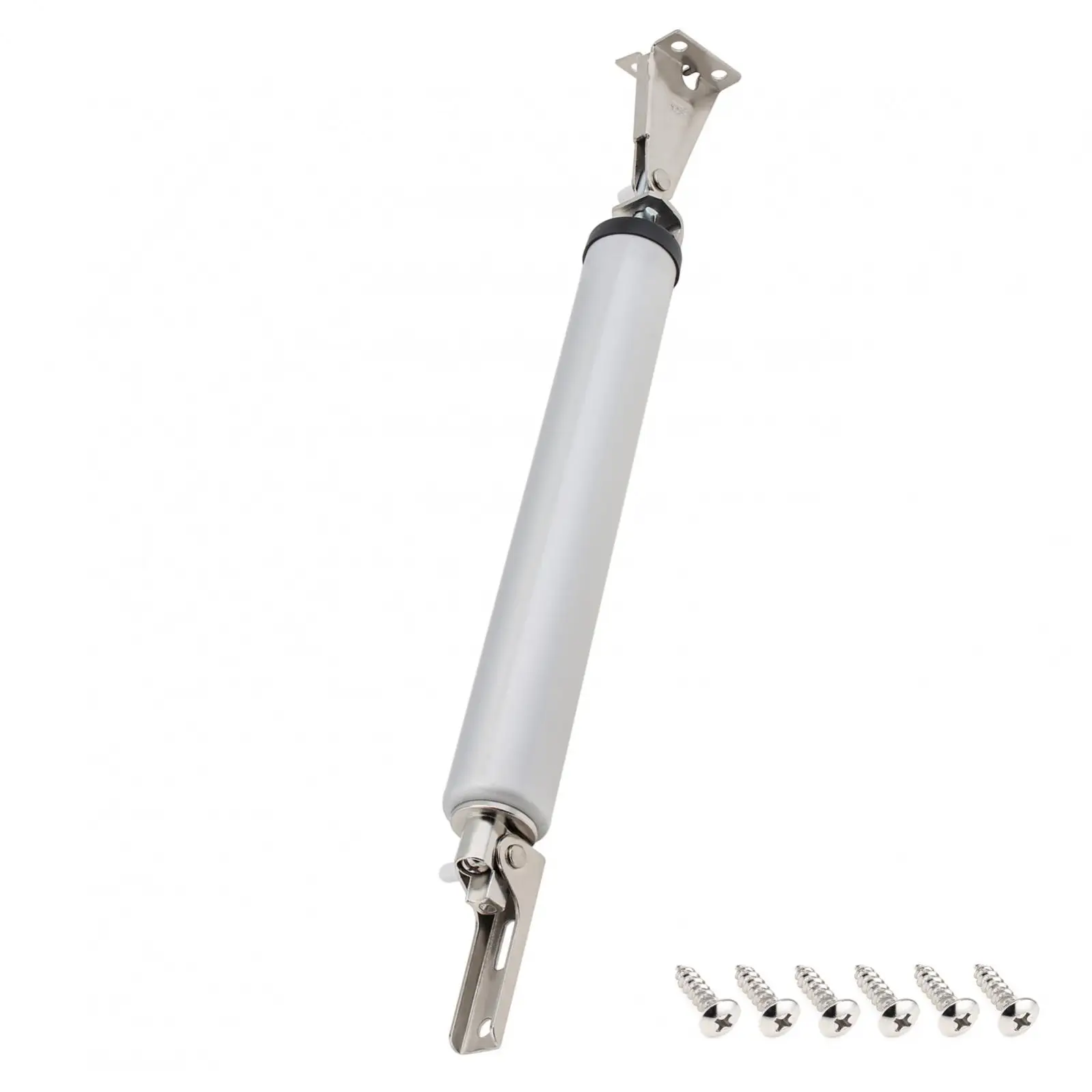 Smooth Closing Motion Door Closer Sopper for Screen Door Pneumatic Closer with Hold Open Heavy Duty Automatic Spring