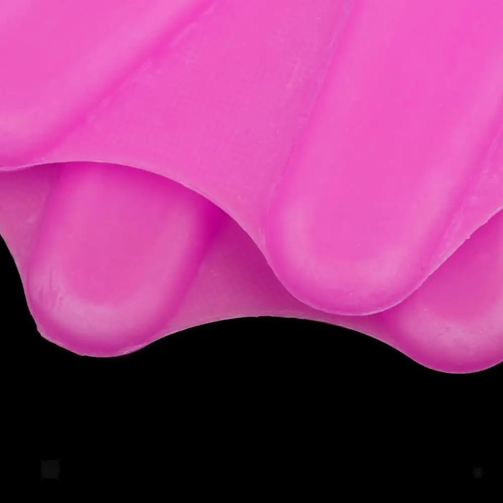 1 Pair Swimming Webbed Gloves Silicone Hand Paddle for Adults Kids Children 5