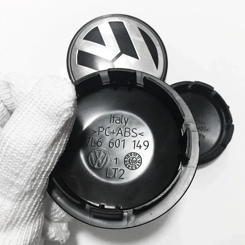 폭스바겐 VW 2025용 VW 폴로 56MM/65MM/66MM 순정 자동차 휠 센터 허브 캡 커버 폭스바겐 VW R GTI 엠블럼 자동차용